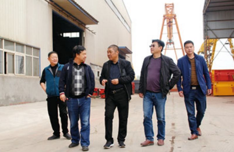 中國水利水電十四局領導來我集團視察